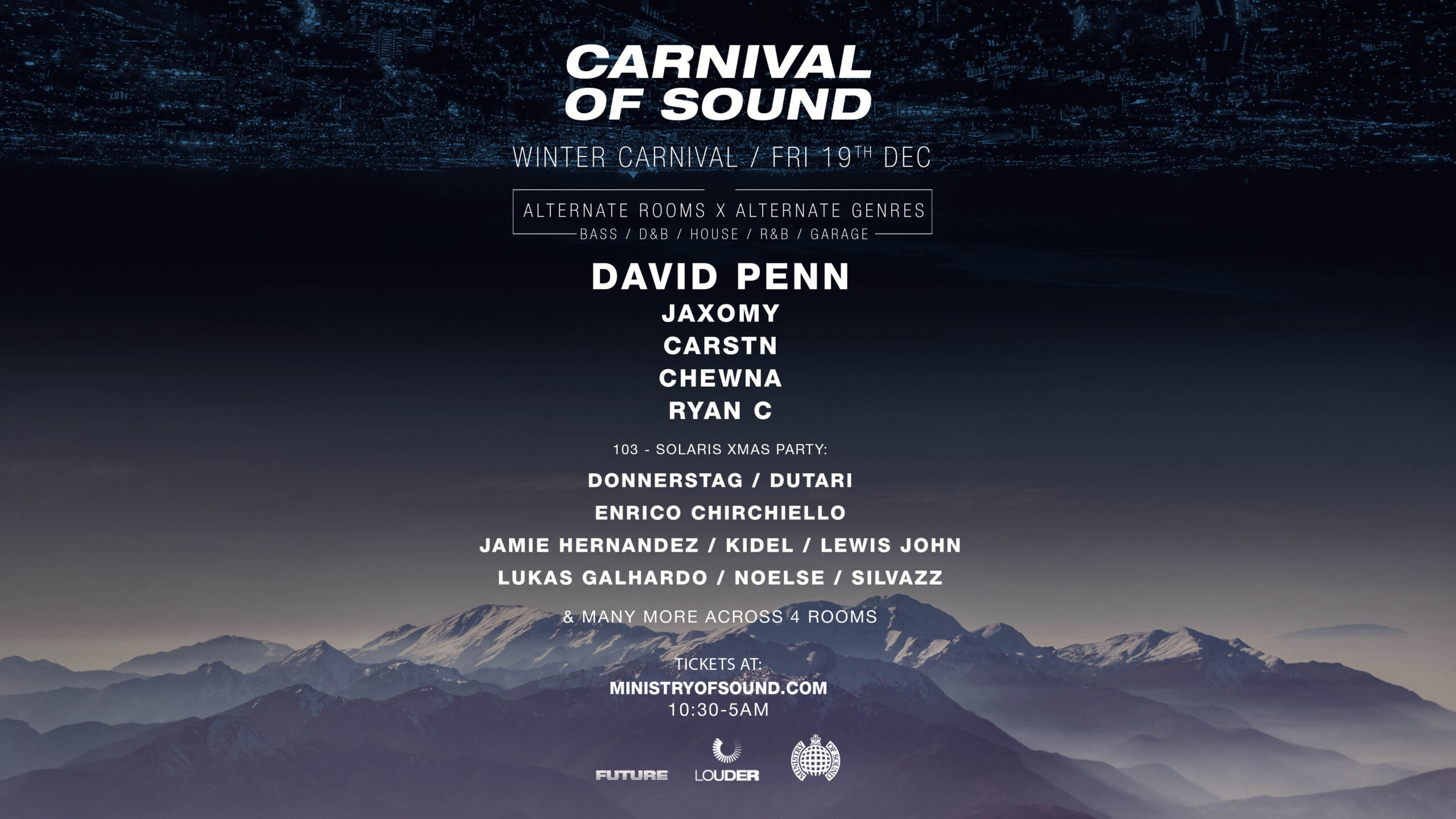 FRIDAY 19TH DECEMBER